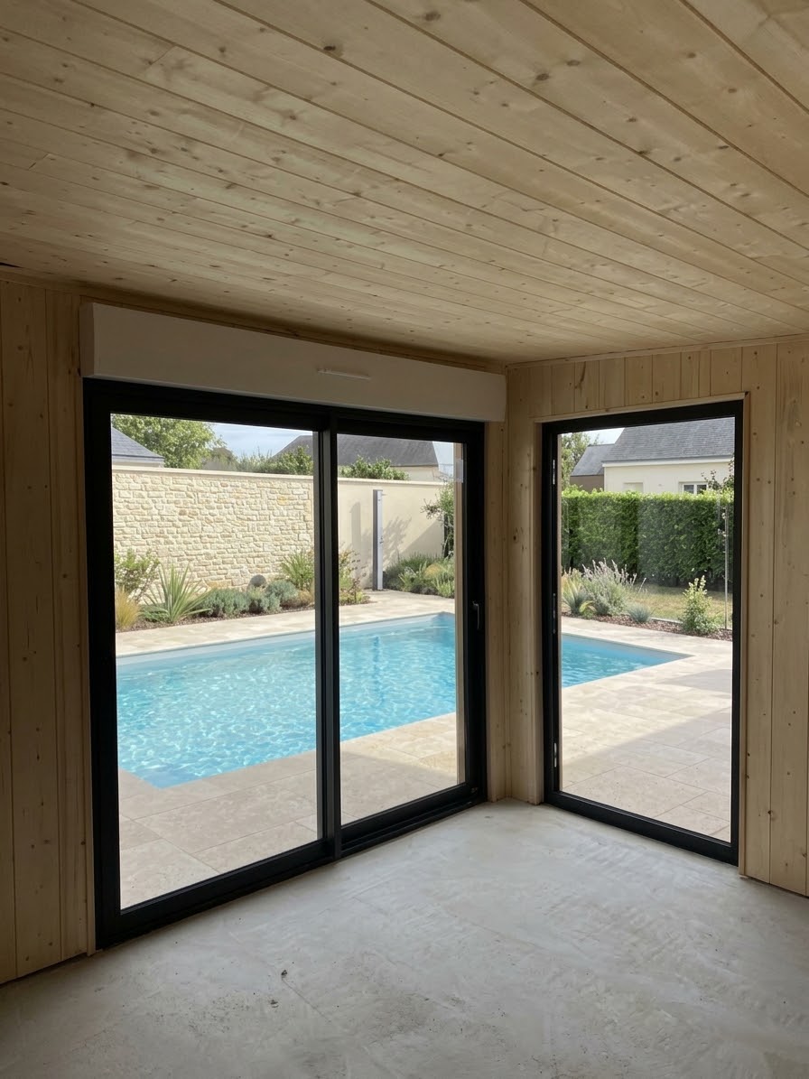 création et aménagement d'un dépendance habitable de 20m2 à Mesquer par Anex Ouest